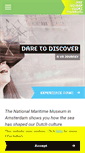 Mobile Screenshot of hetscheepvaartmuseum.com